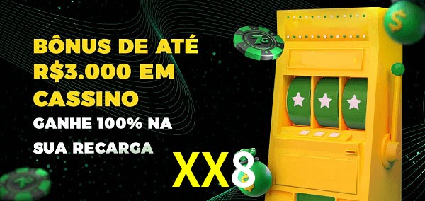 XX8 melhor bônus de depósito